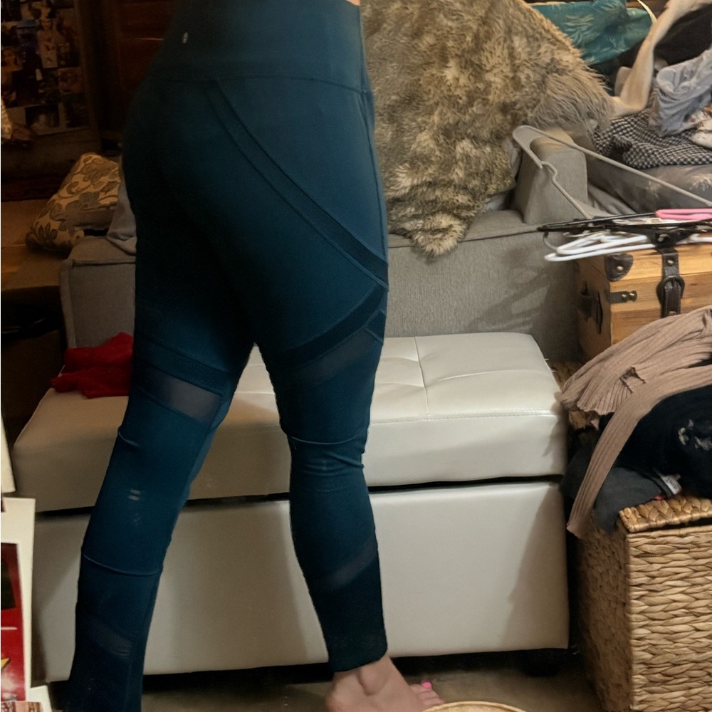 Dark Teal Avia Leggings